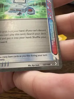 Pokemon TCG Computer Search 137/149 Boundaries Crossed Holo Ace Spec Card Rare - Image 5