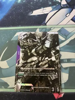 Gundam Card Game - Gundam Gusion Rebake LR+ GD02-055 - Dual Impact - Near Mint - Image 1