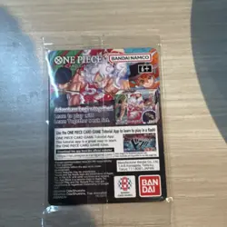One Piece Monkey D. Luffy US Voyage College Basketball Promo Card (Sealed) - Image 2