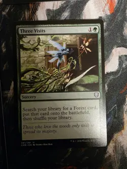 MTG Commander Legends -Three Visits 261 Regular - Image 1