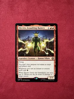 Electro, Assaulting Battery - MTG Magic The Gathering Marvel's Spider-Man SPM 94 - Image 1