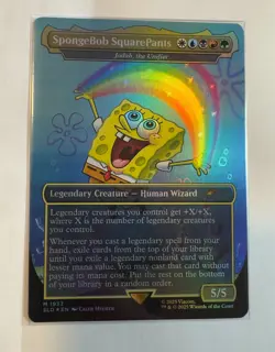 SpongeBob SquarePants - Jodah, the Unifier (Rainbow Foil) Secret Lair Drop Foil - Image 1