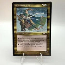 Magic The Gathering Alliances Wandering Mage Regular NM - Image 1