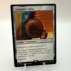 Magic The Gathering Fallout Champion's Helm Regular NM - Image 1