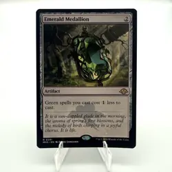 Magic The Gathering Emerald Medallion Modern Horizons 3 Regular NM - Image 1