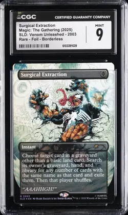 2025 MAGIC: THE GATHERING #2003 SURGICAL EXTRACTION CGC 9 - Image 1