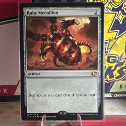 Ruby Medallion 265/337 Commander 2014 Rare Regular Artifact MTG - Image 1