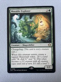 Mutable Explorer X 1 - Lorwyn Eclipsed - NM - 0186 - MTG - Rare - Image 1