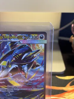 Mega Sharpedo EX 127/094 Pokemon Phantasmal Flames Holo - Image 2