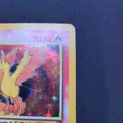 1999 Pokemon TCG Moltres 12/62 Fossil Holo Rare - Image 4