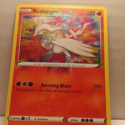 Reshiram 17/72 Amazing Rare Shining Fates Pokemon TCG - Image 2