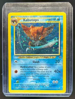 2001 Pokemon Neo Discovery Kabutops Holo #6/75 - Image 1