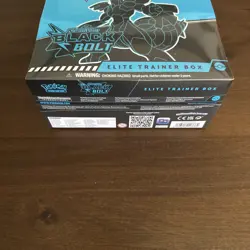 Pokemon TCG Scarlet and Violet Black Bolt Elite Trainer Box ETB IN HAND - Image 2