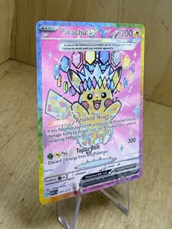 Pokemon Pikachu EX SIR 277/217 Ascended Heroes English - Pack Fresh - NM - Image 2