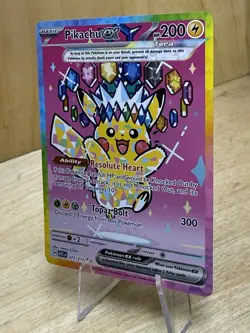 Pokemon Pikachu EX SIR 277/217 Ascended Heroes English - Pack Fresh - NM - Image 3