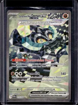 2024 Pokemon Twilight Masquerade Cornerstone Mask Ogerpon ex #215/167 - Image 1