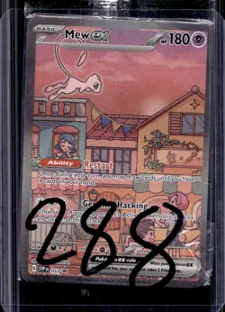 2023-25 Pokemon SV Black Star Promos SVP EN Mew ex #053 - Image 1