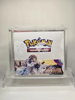 Paldea Evolved Booster Box Factory Sealed WITH Acrylic Case - Pokemon S&V 820650863493 - Image 1