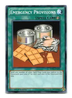 Emergency Provisions - SDPD-EN031 1st Edition - YuGiOh-LP - Image 1