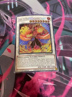 YUGIOH - ZOROA THE MAGISTUS CONFLAGRANT CALAMITY - BODE - 1ST ED - SECRET RARE - Image 1