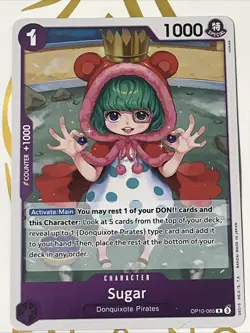 ONE PIECE TCG: Sugar OP10-065 Rare Royal Blood - Image 1