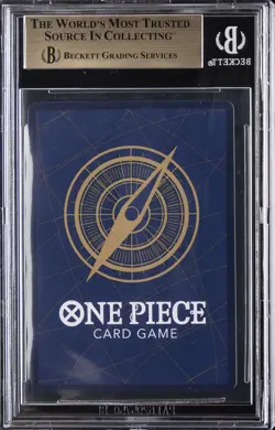 2025 ONE PIECE PROMOS JPN FLAGSHIP BATTLE WINNER PRIZE TRAFALGAR LAW R BGS 9.5 - Image 2