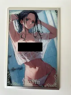 Nico Robin One Piece Shower A6 Art Board - Image 1