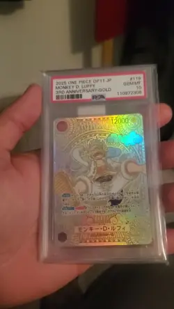 Monkey.D.Luffy (119) (SP) (Gold) OP11-119 A Fist of Divine Speed Foil - Image 2