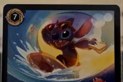 Stitch - Carefree Surfer 21/204 from Disney Lorcana The First Chapter – Non-Foil - Image 2