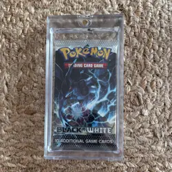 Pokemon Trading Card Game Black & White Booster Pack Zekrom Sealed w/ Case - Image 1