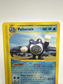 Poliwrath Expedition Base Set 60/165 Rare Vintage Pokemon TCG Card Non Holo - Image 2