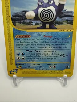 Poliwrath Expedition Base Set 60/165 Rare Vintage Pokemon TCG Card Non Holo - Image 3