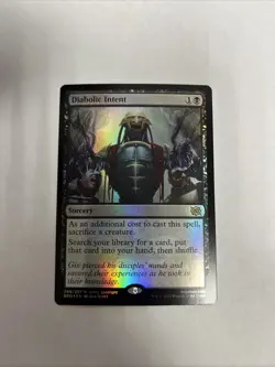Diabolic Intent Foil Card #089 MTG LP - Image 1