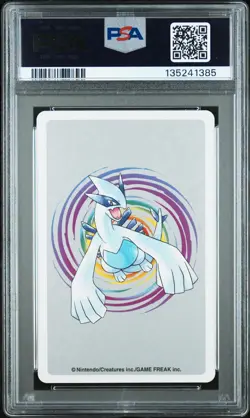 Mareep ~ 2000 Pokemon Japanese Silver Playing Card Queen of Diamonds #179 PSA 10 - Image 2