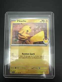 Pikachu (Pokemon Day 2026) 051/162 Miscellaneous Cards & Products Holo - Image 1