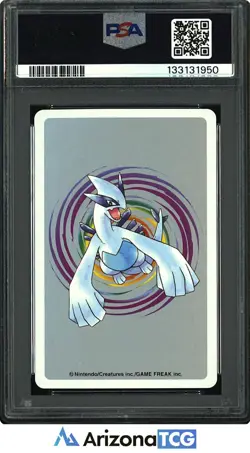 Pokemon 2000 Suicune 245 Playing Card Silver Playing Cards Japanese PSA 10 - Image 2