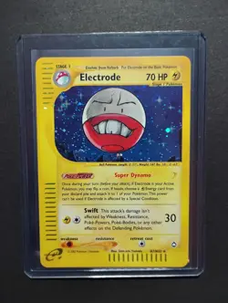 Electrode H7/H32 Aquapolis Holo Rare 2002 WOTC Vintage E-Reader Pokemon Card LP - Image 5