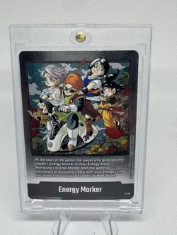 Energy Marker E-84 Silver Manga Booster 02 Dragon Ball Fusion TCG Card - Image 1