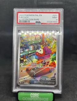 Pokemon TCG Paldea Evolved Fuecoco Illustration Rare Card 201/193 PSA 9 - Image 1