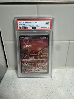 PSA 9 MINT Mew Ex SVP053 ALTERNATE ART HOLO 151 UPC PROMO Pokemon Card - Image 1