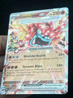 Hearthflame Mask Ogerpon ex 017/131 - LP-NM - Pokemon TCG Card - Image 2