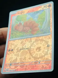 Vulpix 026/167 Reverse holo - LP-NM - Pokemon TCG Card - Image 2