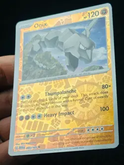 Onix 095/165 Reverse holo - MP - LP - Pokemon TCG Card - Image 2