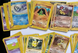 WOTC Vintage Pokemon Card Lot 2002/2003 - MP/HP - 296 Cards - Image 2