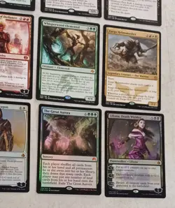 Magic The Gathering MTG 20 Card Lot All Mythics NM 3 Foils - Image 5
