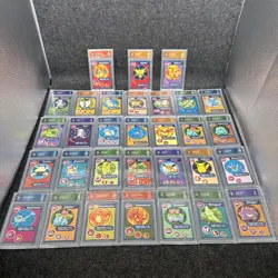 Huge Lot Of 31 Authentic Graded 1999 Burger King Pokemon Trivia Promo Cards Rare - Image 1