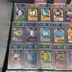 Huge Lot Of 31 Authentic Graded 1999 Burger King Pokemon Trivia Promo Cards Rare - Image 4