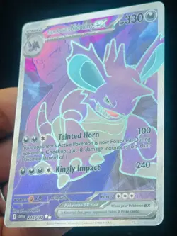 Team Rocket's Nidoking ex 216/182 - FA - DRI - - MP - LP - Pokemon TCG Card - Image 2