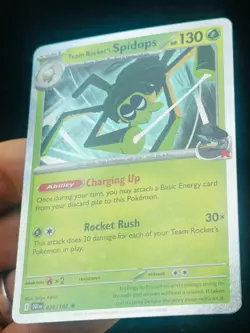 Team Rocket's Spidops 020/182 holo - LP-NM - Pokemon TCG Card - Image 2