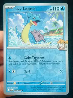 Misty's Lapras 050/182 Reverse holo - LP-NM - Pokemon TCG Card - Image 1